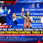 Ketua TP PKK Taput Hadiri Seminar dan Pelantikan 15 Dewan Pimpinan Ranting Tiara Kusuma